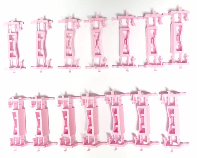 ميتسوبيشي مشابك تشكيل السقف الأصلية 7403A143 - مجموعة من 14 مشبك - لانسر سيدان & إيفو 2008 2009 2010 2011 2012 2013 2014 1015 2016 - Image 1